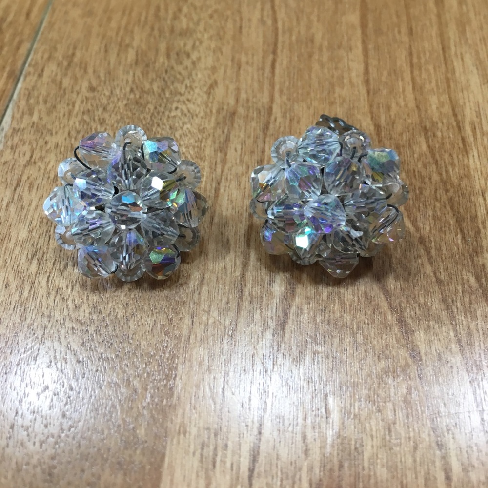 Vintage ❤️ Crystal earrings